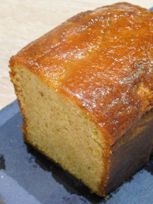 Cake Moelleux au citron, glaçage à l&rsquo;huile d&rsquo;olive